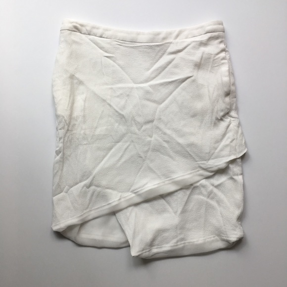 J Brand Wrap Pencil Lined Asymmetrical Skirt‎ - Picture 1 of 4